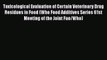 [PDF] Toxicological Evaluation of Certain Veterinary Drug Residues in Food (WHO Food Additives