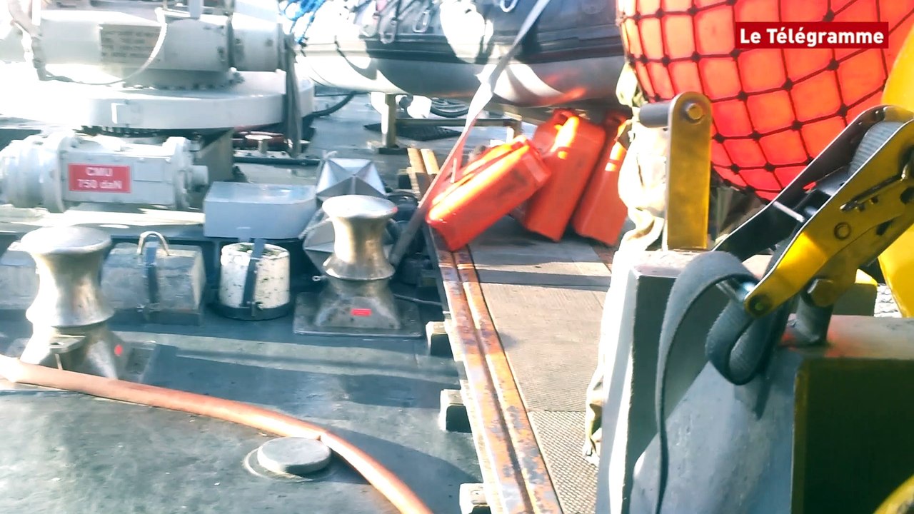 Marine nationale. Bienvenue à bord des navires brestois ! Le chasseur de mines Céphée