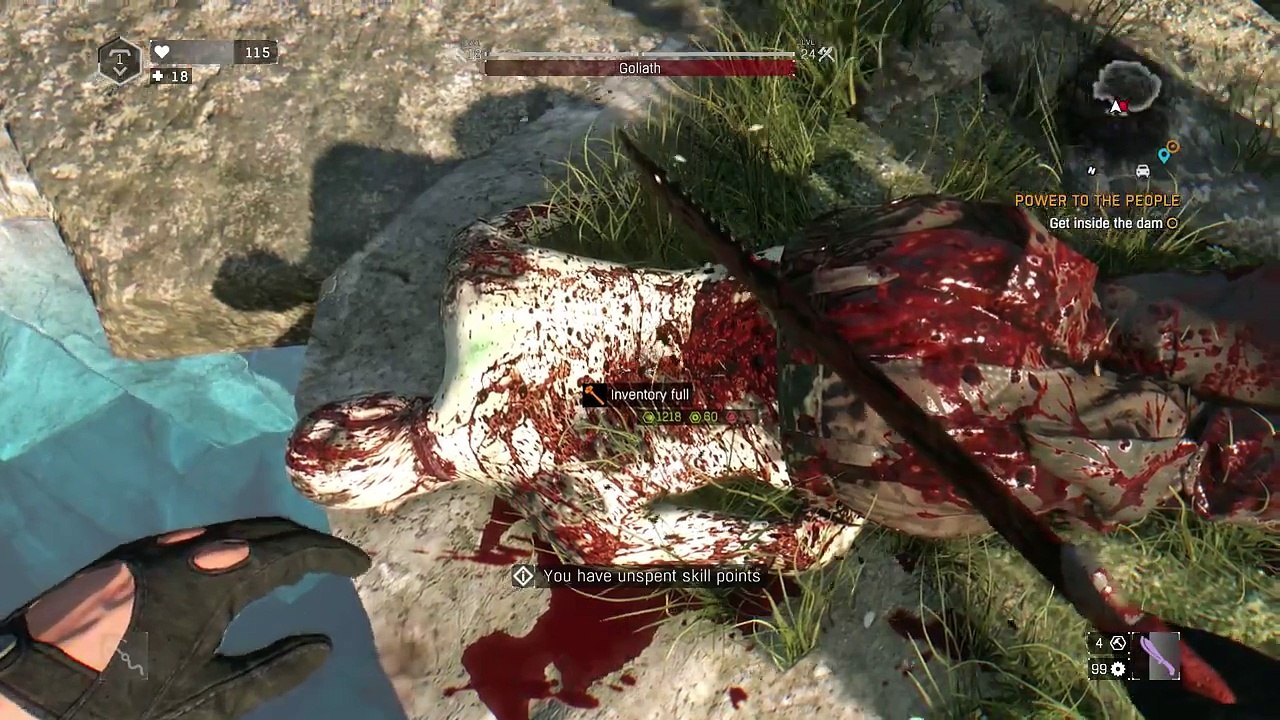 David And Goliath Easter Egg - Dying Light: The Following DLC