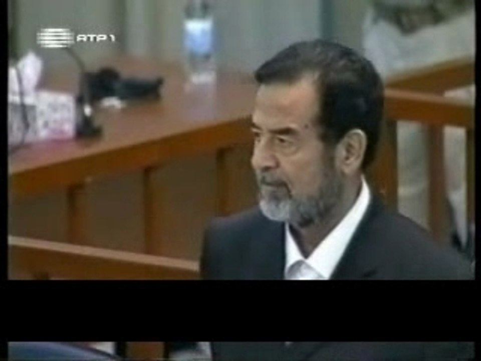 JULGAMENTO DE SADDAM