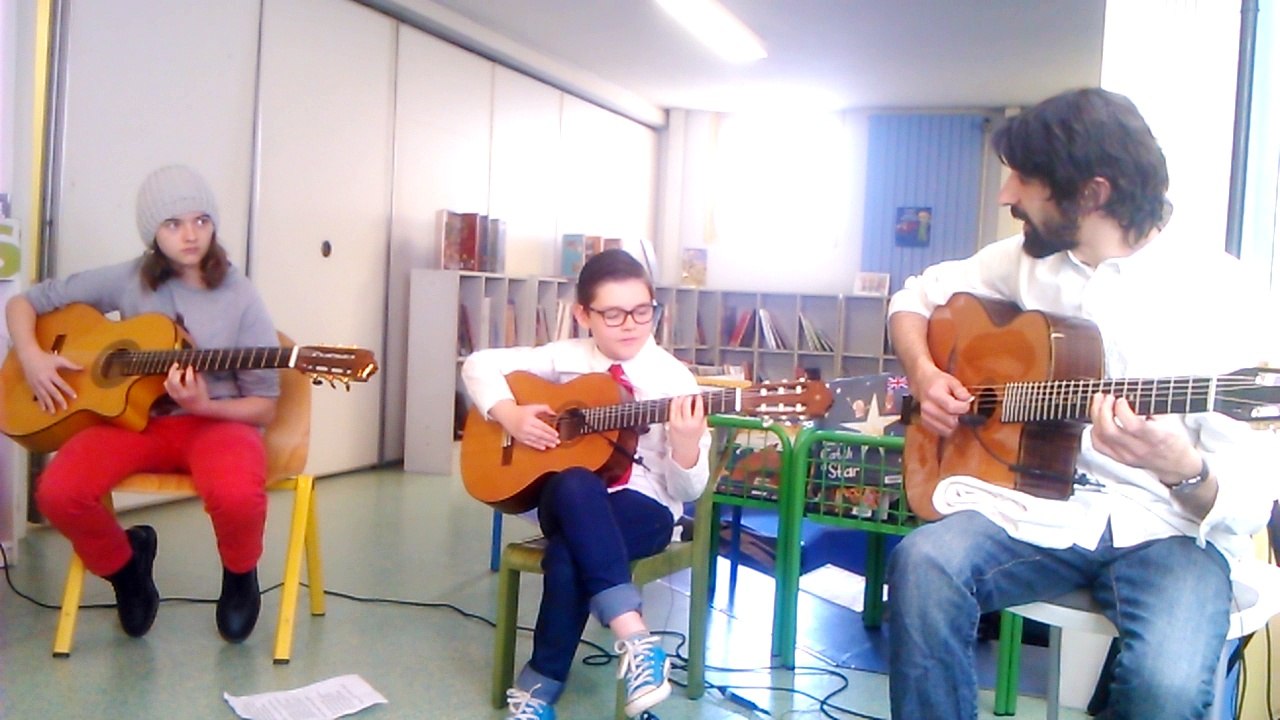Marius, Marilou et Rehan Mars 2016 : Riff deep...