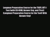 [Download PDF] Longman Preparation Course for the TOEFL iBT® Test (with CD-ROM Answer Key and