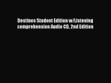 [Download PDF] Destinos Student Edition w/Listening comprehension Audio CD 2nd Edition Ebook