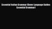 [Download PDF] Essential Italian Grammar (Dover Language Guides Essential Grammar) Read Free