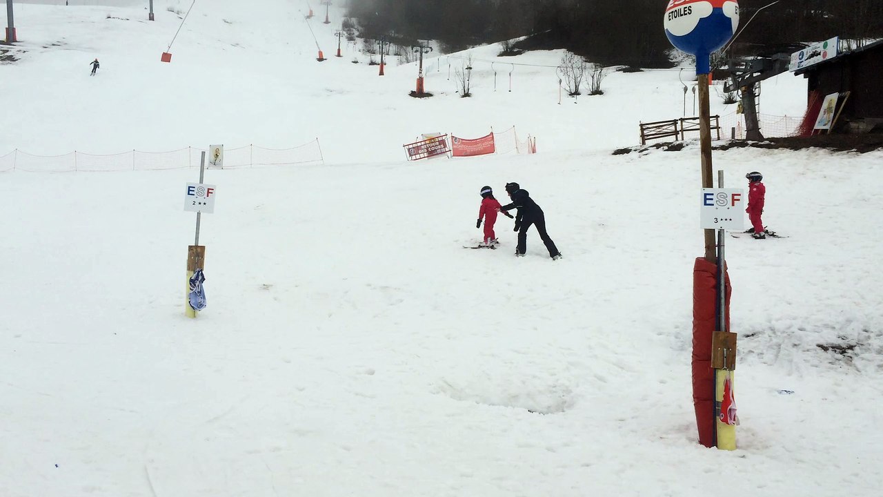20160225 Julie et Charlotte ski 2