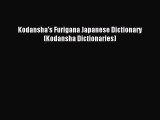 [Download PDF] Kodansha's Furigana Japanese Dictionary (Kodansha Dictionaries) PDF Free