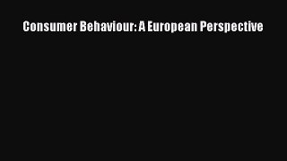 [Download PDF] Consumer Behaviour: A European Perspective PDF Free