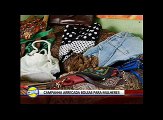 CAMPANHA ARRECADA BOLSAS PARA MULHERES