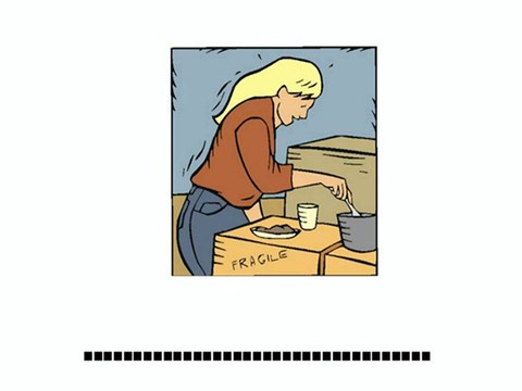 Learn French - Dictée - Le demenagement