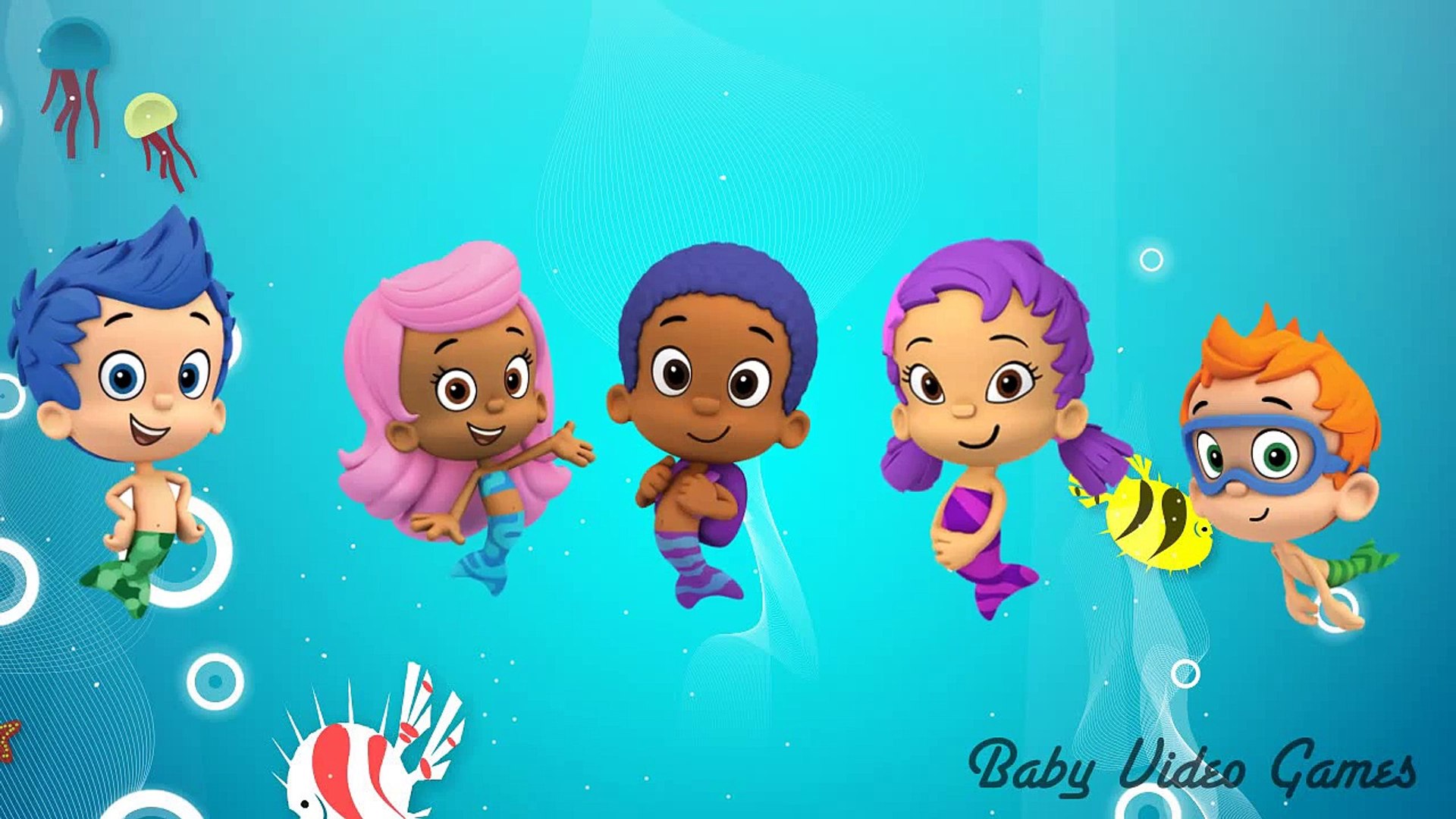 Bubble Guppies Nursery Rhymes Finger Family