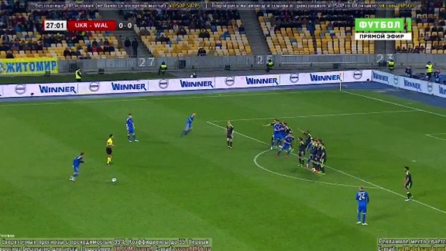 Україна - Уельс 1:0 Andriy Yarmolenko Goal vs Wales - Ukraine 1-0 Wales 28/03/2016