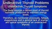 Hypothyroidism (Underactive Thyroid) - Symptoms of Hypothyroidism, Treatment and Diet Plan