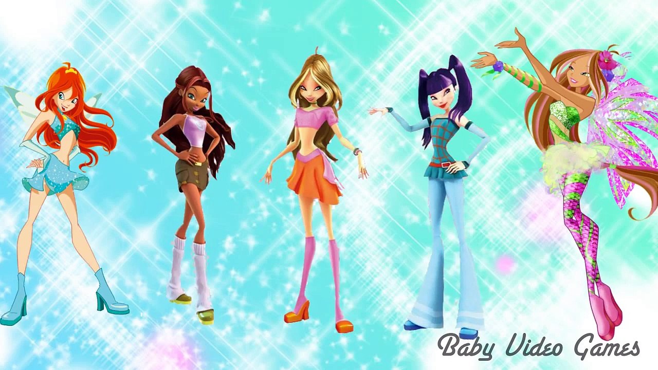 Finger Family Winx Nursery Rhymes for Kids