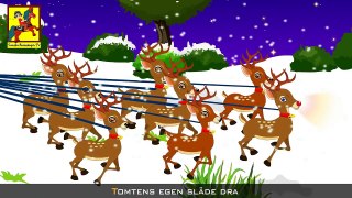 Rudolf med röda mullen Julsång | Svenska Julsånger | Swedish Christmas songs