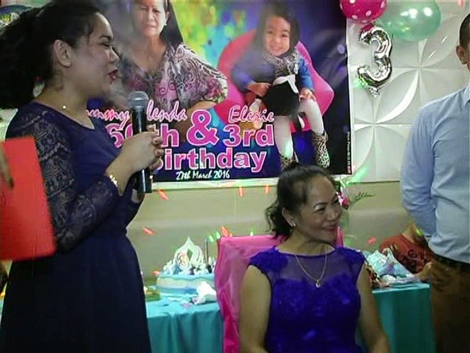 MOMMY GLENDA & ALERIE's BIRTHDAY MARCH 27,2016 PARIS