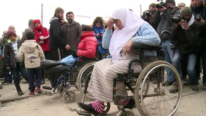 تدفق مهاجرين الى ايدوميني بعد شائعات عن فتح الحدود  مع مقدونيا