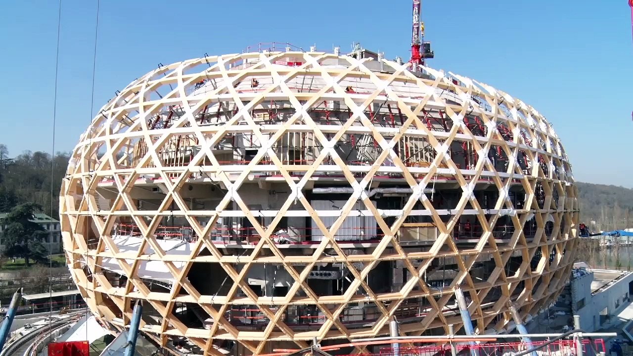 Cité musicale de l’île Seguin, avancée du chantier mars 2016