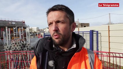 Brest. Nouveau quartier des Capucins : les travaux avancent