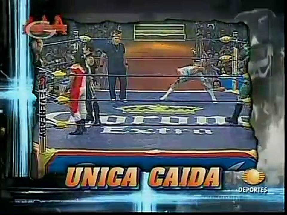 AAA-SinLimite 2009-02-15 Ecatepec 01 Laredo Kid, Aero Star, Gato Eveready & El ?ngel vs. Poder del Norte