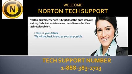 Norton antivirus  Support  phone Number 1-888-383-2723