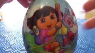 Dora & Botas Huevo Sorpresa de Nickelodeon Dora the Explorer Surprise Eggs