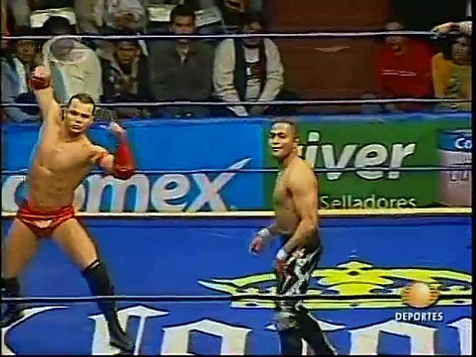 AAA-SinLimite 2009-02-09 Tlaxcala 03 Forever Hooligans vs. Extreme Tiger & KENTA