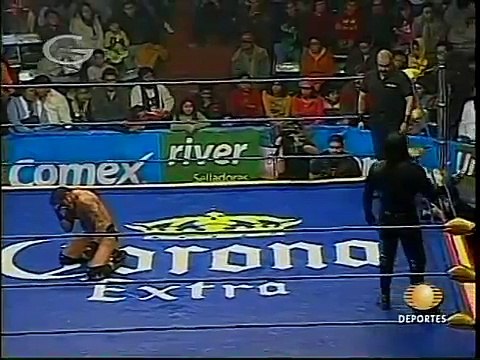 AAA-SinLimite 2009-02-09 Tlaxcala 05 El Mes?as vs. Chessman