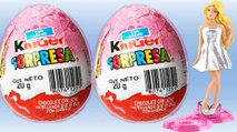 2 Huevos Sorpresa de BARBIE Mattel Desempacado Huevito de pascua Juguete regalo
