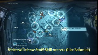 Phantom Pain - Botanist Skill Staff - Secrets (Metal Gear Solid 5)