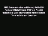 Download MTEL Communication and Literacy Skills (01) Flashcard Study System: MTEL Test Practice