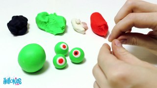 Extraterrestre en pâte à modeler (Hellokids)