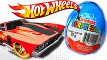 Hot Wheels Kinder Sorpresa en Español Huevo de pascua juguete sorpresa
