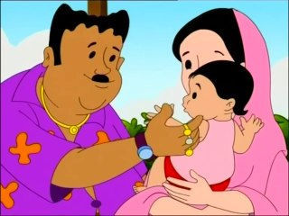 When Meena was a little girl Educational Cartoon English