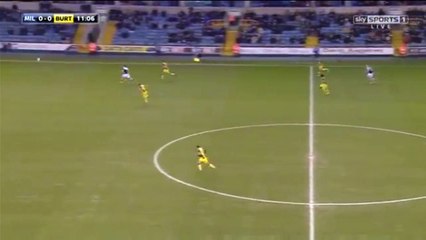 O'Brien A. SUPER GOAL - Millwall 1-0 Burton 28.03.2016
