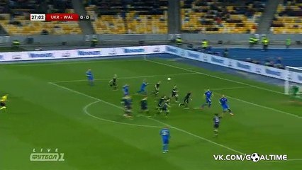 Highlights HD - Ukraine 1-0 Wales 28.03.2016