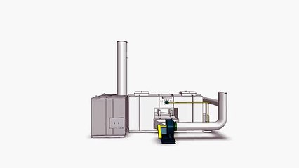Regenerative Thermal Oxidizer (RTO), 10,000 SCFM System with Switch-Chamber
