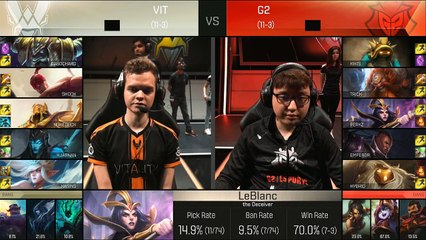 Download Video: VIT vs G2 - EU LCS 2016 Spring W8D1 - Vitality vs G2 Esports