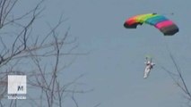 Sorry, kids: Skydiving Easter Bunny doesn't land anywhere near the egg hunt