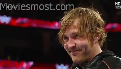 WWE Brock lesnar Try Att@ck Dean Ambrose in WWE R@W 14-03-2016