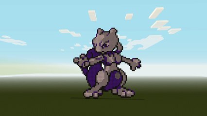 Mewtwo Pixel Art
