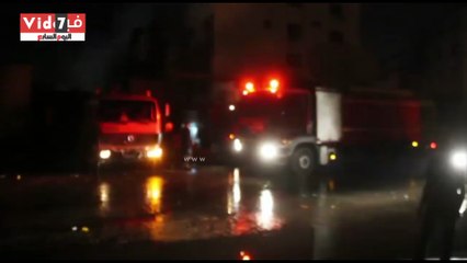 بالفيديو.... إصابة 30 عاملا ووفاة شخصين فى حريق مصنع حلويات بالعاشر