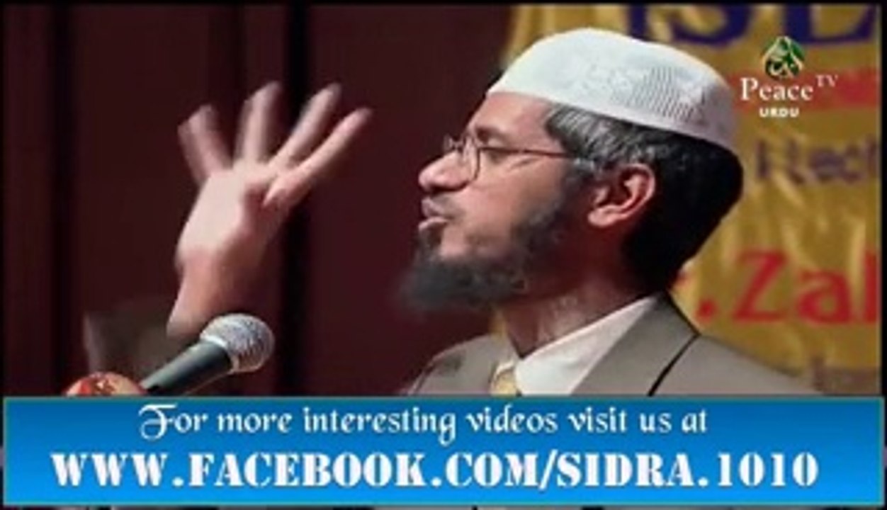Zakir Naik Sharing Islamic Way of Slaughtering Animals