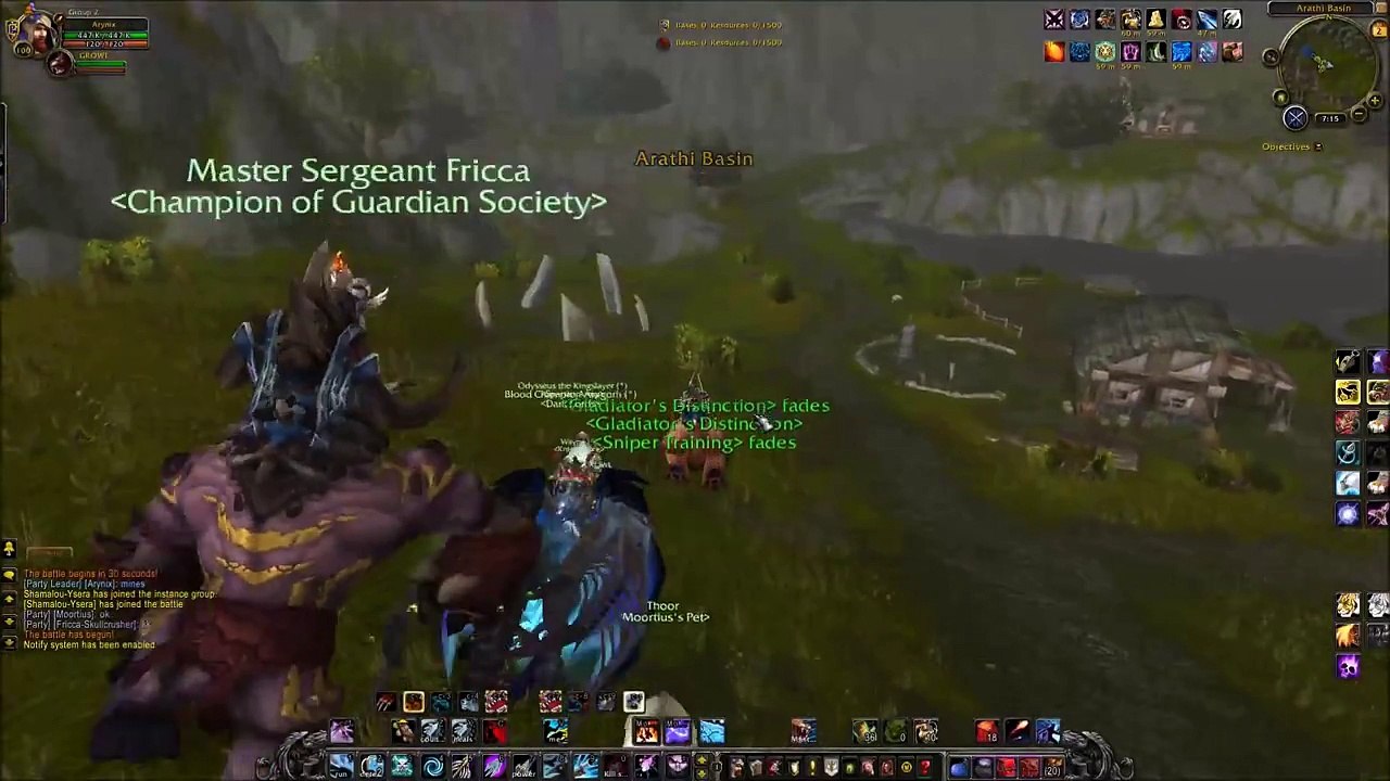 ArynixPvP: MM Hunter Bg Warlords 6.2