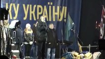 Виступ - Євромайдан ніч на 12 грудня