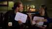 EXCLUSIVE! Outlander Stars Sam Heughen and Caitriona Balfe Play the Newlywed Game (and Its Ab