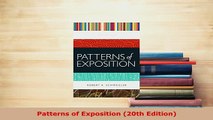 Download  Patterns of Exposition 20th Edition Read Full Ebook