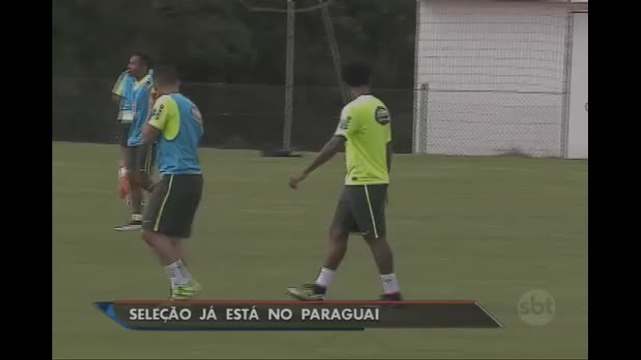 Eliminatórias: Seleção Brasileira treina para jogo contra o Paraguai