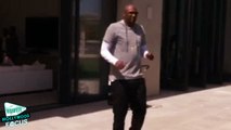 Lamar Odom Dances At Easter Party