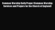 Download Common Worship Daily Prayer (Common Worship: Services and Prayers for the Church of