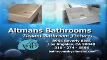 altmans, sinks, Bathroom Fixtures, toilets, tubs, in santa monica video production in losangeles